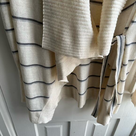 Heartloom Ella Striped Cardigan Side Tie Sweater - Picture 5 of 7